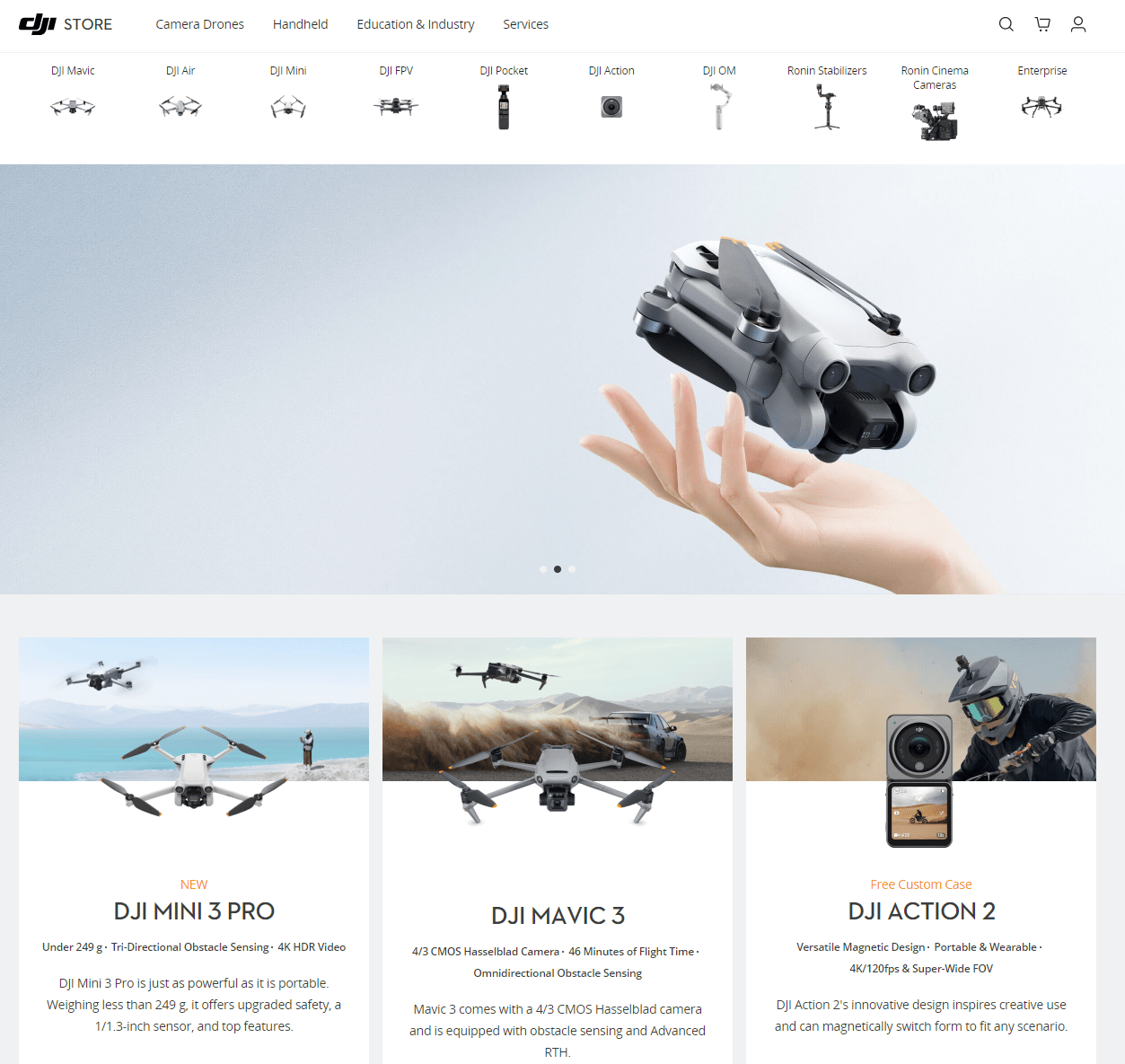 DJI Store Cover Image