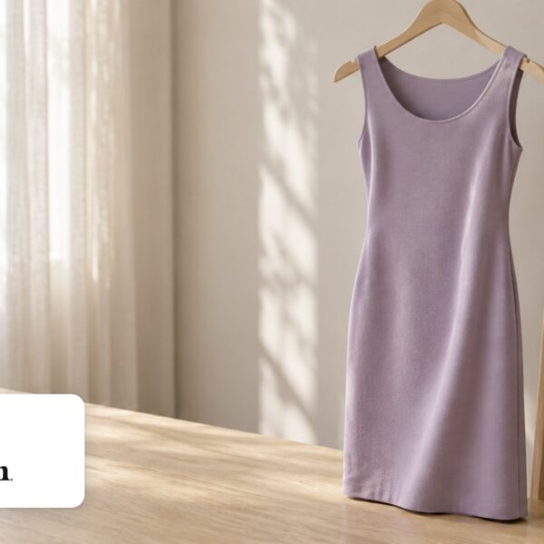 Popilush logo with stretch dress